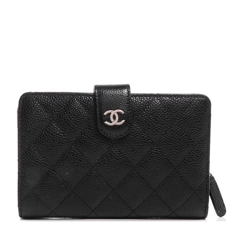 chanel caviar quilted zipped pocket wallet|Small leather goods — Fashion .